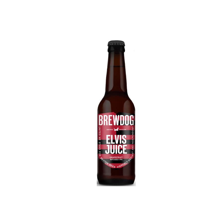 ブリュードッグ　エルビスジュース　330ml瓶　Brewdog　ELVIS　JUICE　Grapefuruit　IPA  クラフトビール｜kinko