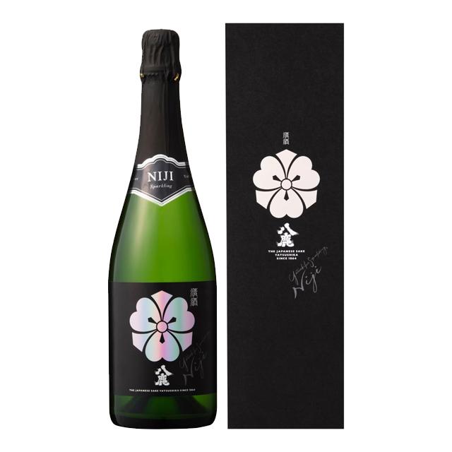 純米 日本酒スパークリング Niji 虹 8度 720ml 八鹿酒造 : オーリック
