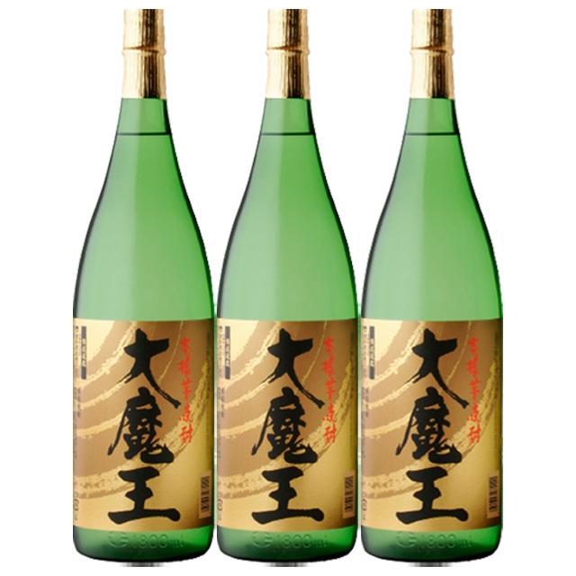 大魔王 黄麹仕込み 25度 1800ml×3本セット 芋焼酎 濱田酒造※北海道・東北エリアは別途運賃が1000円発生します。 : オーリック ...