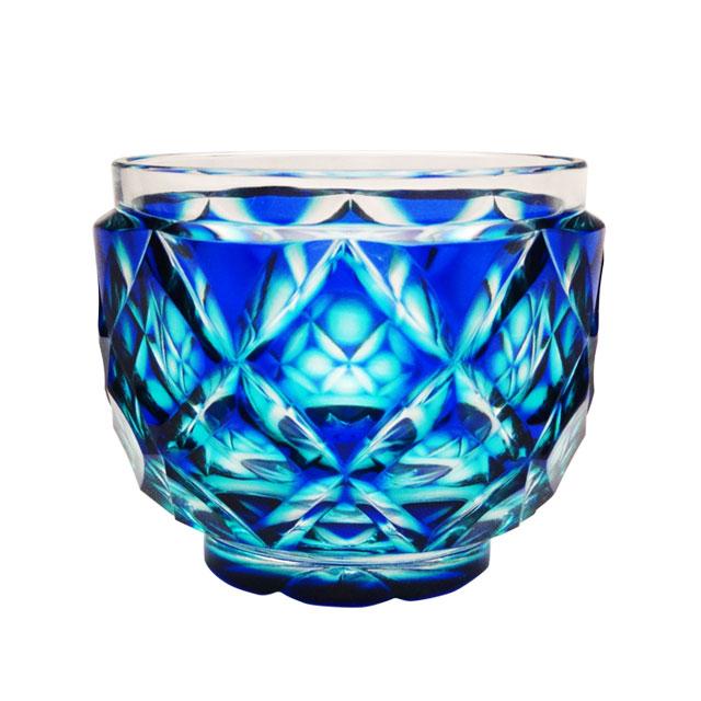 【専用】薩摩切子 二色被せ 翡翠 猪口 薩摩切子 二重被せ 猪口 翡翠 緑/瑠璃 : オーリックヤフー店 - 通販