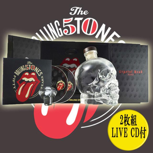 Crystal Head Vodka/ザ・ローリング・ストーンズ 50周年記念品 【公式