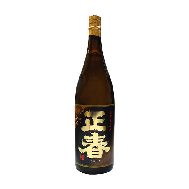 黒麹ゴールド仕込み 正春 25度 1800ml 芋焼酎 正春酒造 宮崎県 化粧箱 