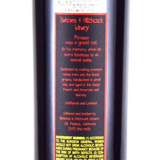 【正規販売店】 ベーレンス＆ヒッチコック オード・トゥ・ピカソ 1998 750ml赤 カリフォルニアワイン 【I1910178095】(10084円)