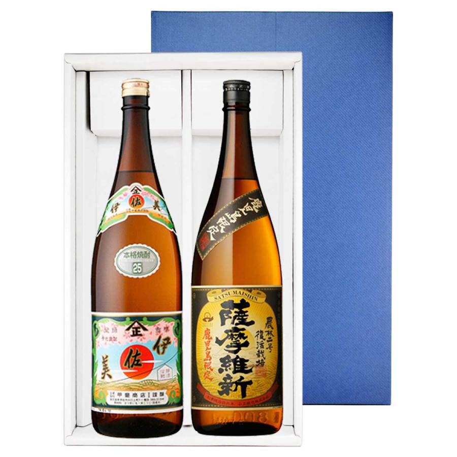 伊佐美 ・ 薩摩維新 1800ml × 各1本 計2本 セット 箱入 : オーリック