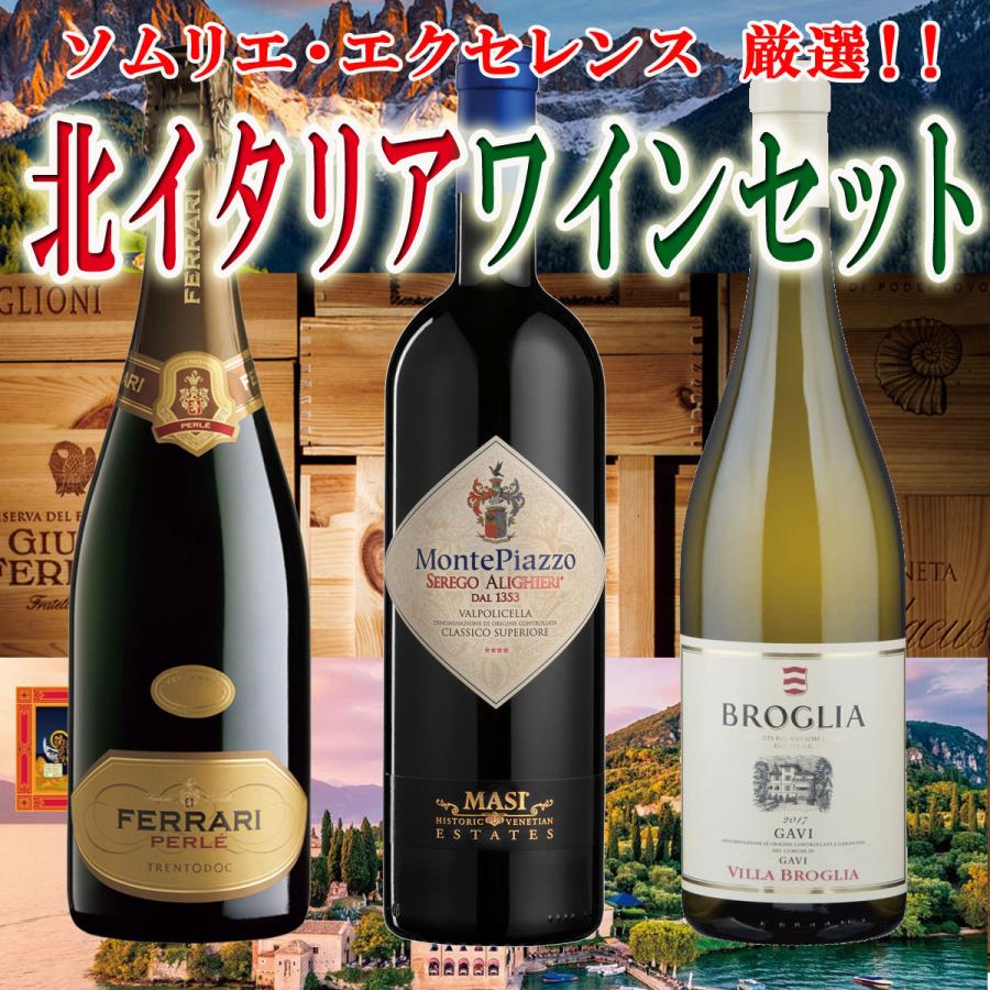 ソムリエ・エクセレンス セレクションワインセット 北イタリア 厳選3本 
