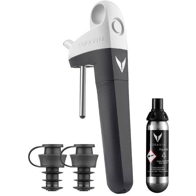 コラヴァン Coravin Pivot グレー ワインセーバー ※送料無料商品につき、北海道・東北は別途送料必要（1,000円追加）｜kinko