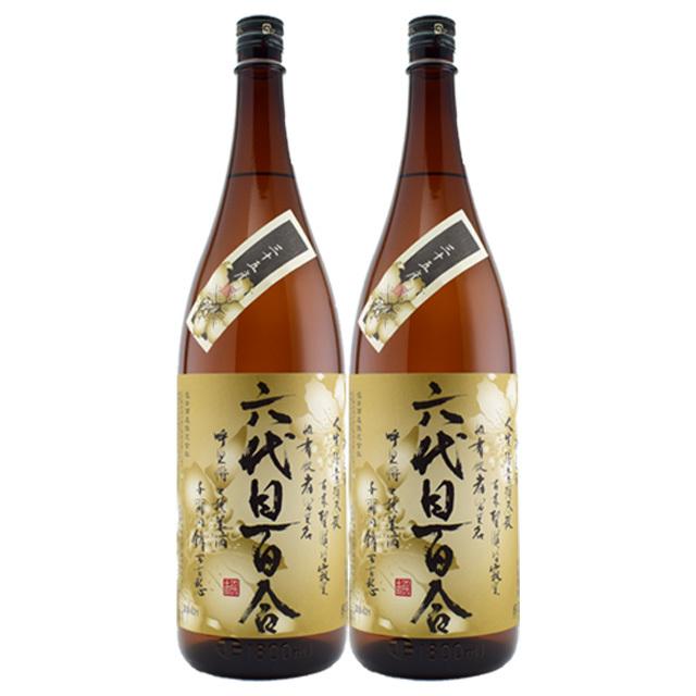 六代目百合 35度 1800ml×4本  芋焼酎 塩田酒造 　※北海道・東北エリアは別途運賃が1000円発生します。