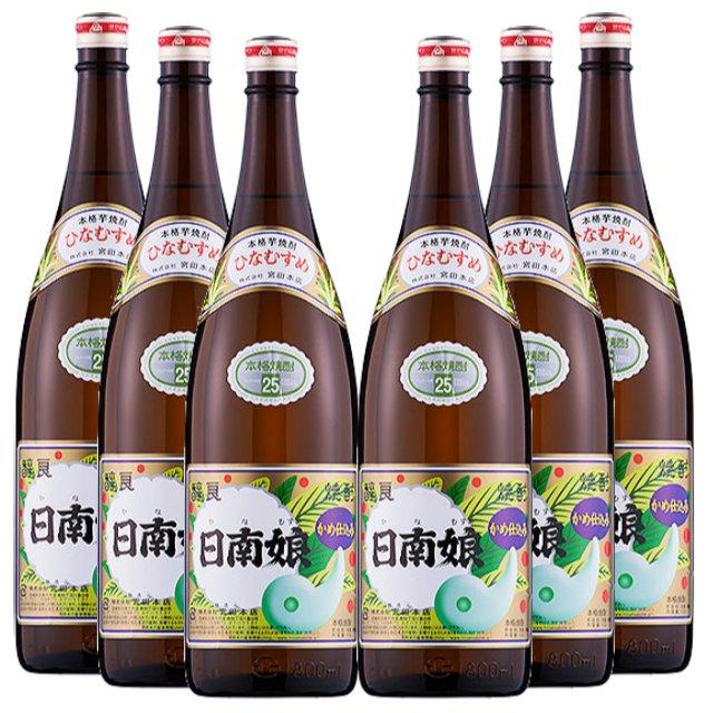 手づくり甕仕込み 日南娘(ひなむすめ) 25度 白麹 1800ml×6本 芋