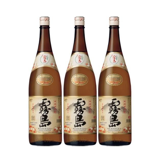 宮崎限定霧島(20度) 1800ml×12本。芋焼酎。 霧島 本霧島20度＜宮崎限定＞1800ml 霧島酒造 本格芋焼酎 : カコイ酒店