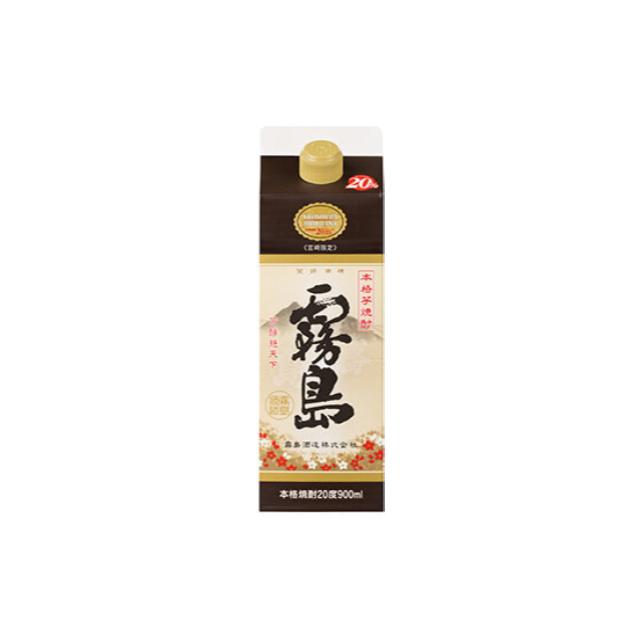 宮崎限定 霧島 パック 20度 900ml×3本 芋焼酎 霧島酒造※北海道・東北