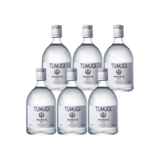 WAPIRITS TUMUGI(つむぎ) 40度 200ml×6本 瓶 スピリッツ※北海道・東北 