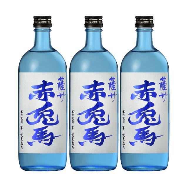 薩州 赤兎馬ブルー(せきとば) 20度 720ml×3本 芋焼酎 薩洲濱田屋伝兵衛 