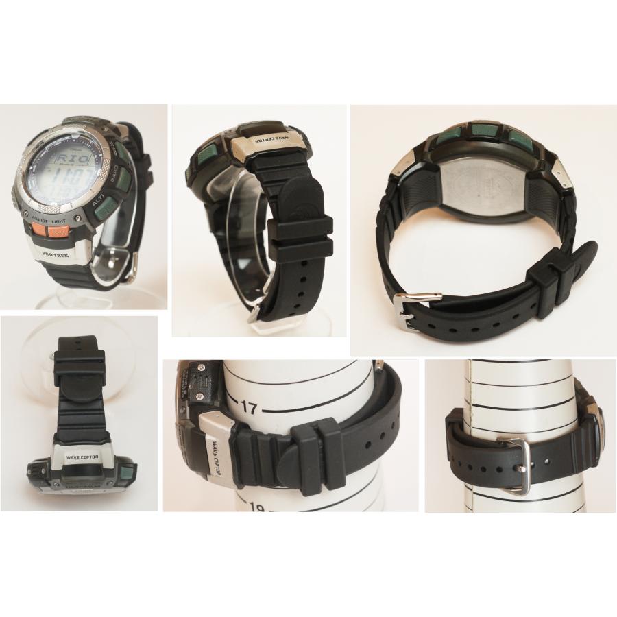 PRO TREK PRW-B1000-1JF ベルトおまけ PRO TREK 《社外品》PRW-1000J,PRW-1000LJ,PRW-1100BJ用代替えベルト