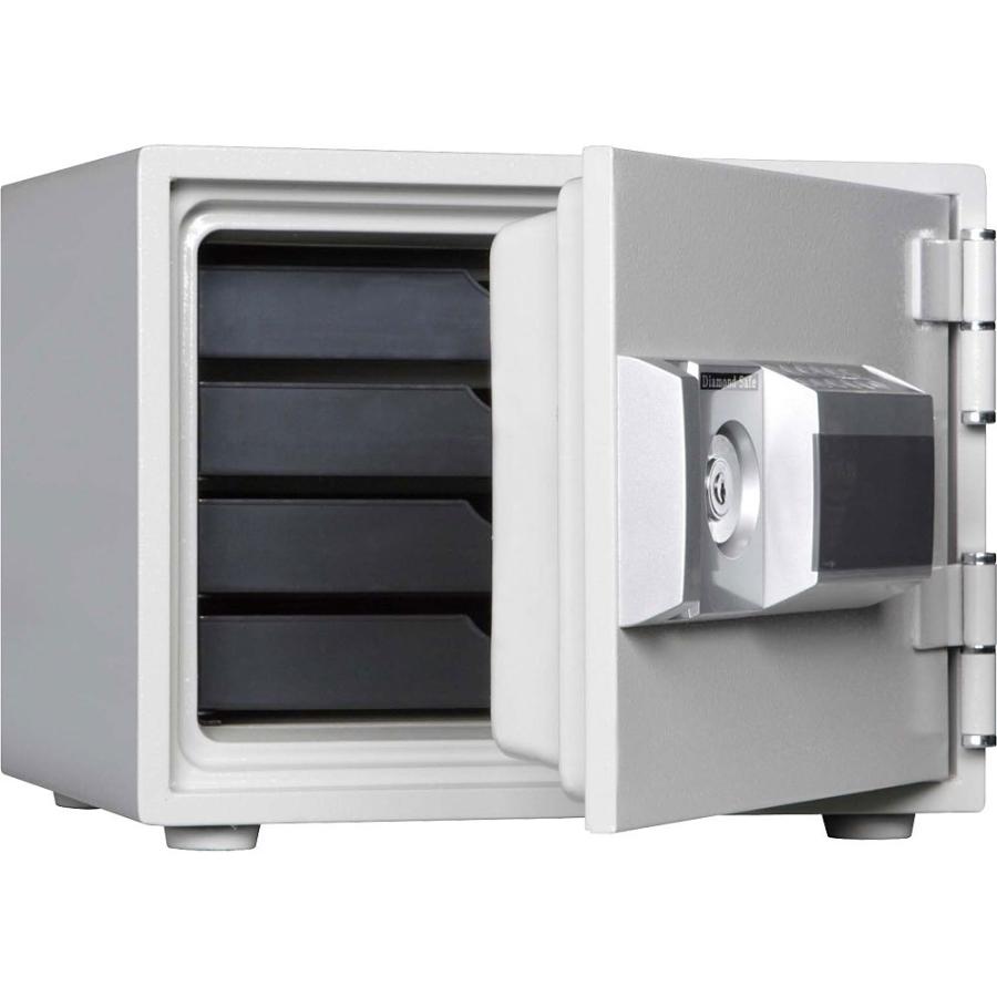 ◆ダイヤセーフ◆耐火金庫◆暗証番号テンキー + キー式◆MEK30-4◆ ダイヤセーフ Diamond Safe 耐火金庫 テンキー 緊急解錠付 MEK30-4