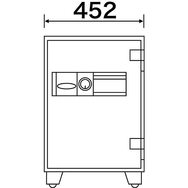 ダイヤセーフ Diamond Safe 耐火金庫 テンキー MEK68-6 : 金庫屋 Yahoo