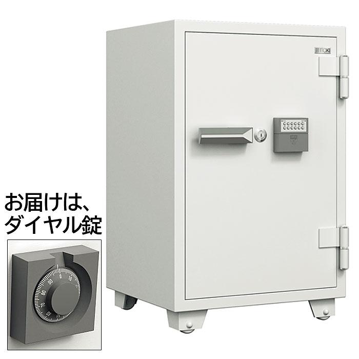 ITOKI イトーキ ニューゴールドセーフハイガード2 耐火・耐破壊金庫 100万変換ダイヤル GEH-6110F-WE