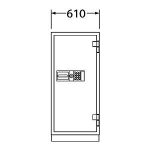 EIKO エーコー 耐火金庫 テンキー CS-92E｜kinkoya｜02
