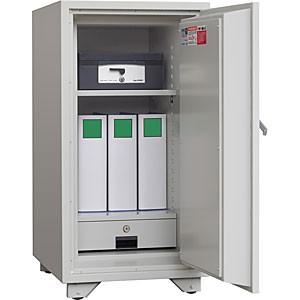日本アイ・エス・ケイ 1時間耐火金庫 キングスーパーダイヤル＋電子ロック錠 KS-90DKの画像