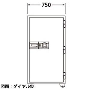EIKO エーコー 耐火金庫 テンキー 704EKG