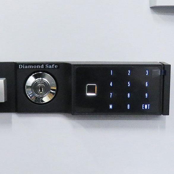 ダイヤセーフ Diamond Safe 耐火・耐破壊金庫 指紋認証 SP110 : 金庫屋