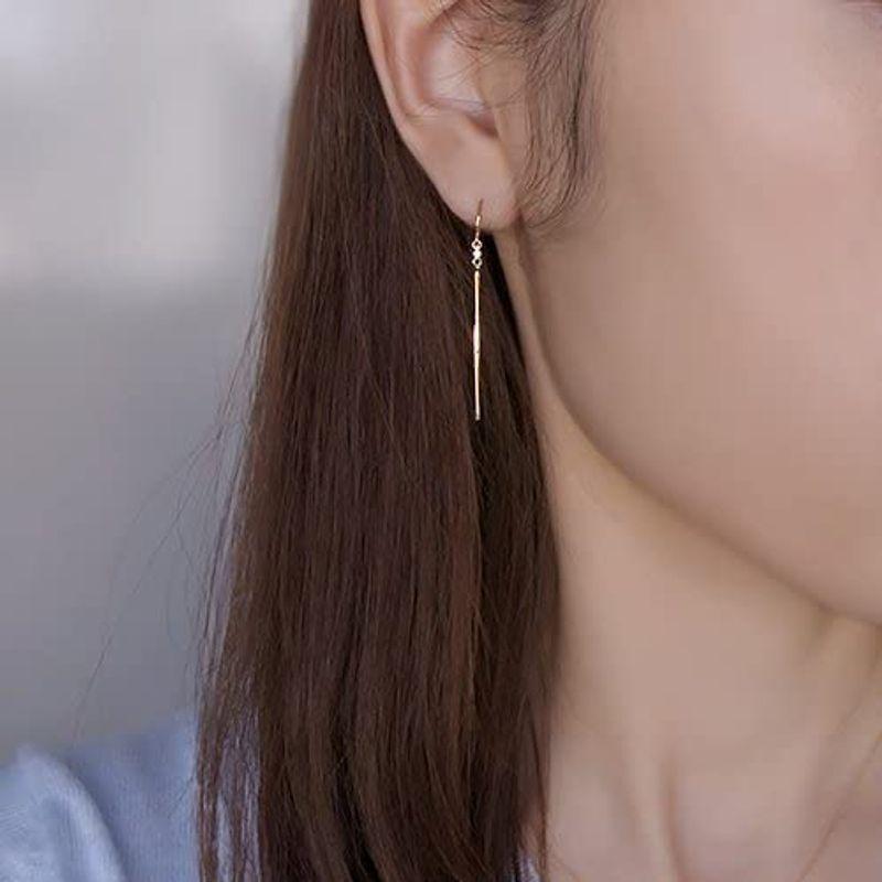 【クーポン】 ヴァンドーム青山 VENDOME AOYAMA K18YG ダイヤモンド ベーシック モダン ピアス AGVA1260 DI 【LWH8292892458】(29480円)