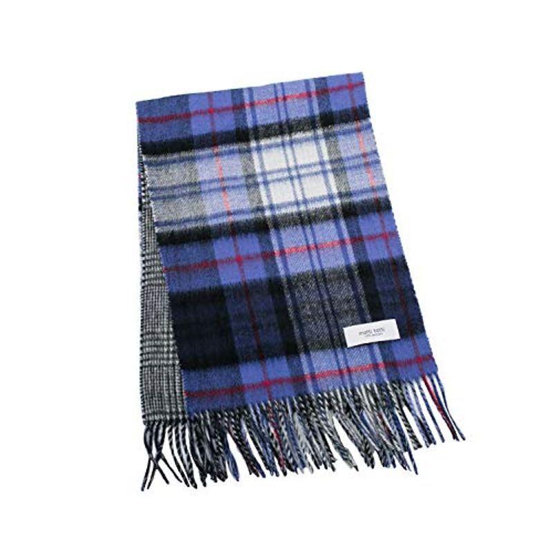 高価買蔵 ブルー レッド F カシミヤ マフラー カシミア マフラー 大判 厚手 メンズ チェック柄 チェック ストール 100 男性 ロング リ オンライン格安 Superavila Com