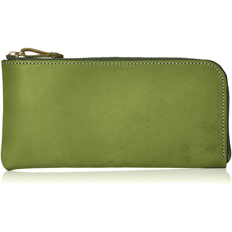 フレール L字ファスナー長財布 FR011GN グリーン L字ファスナー長財布 FR011GN グリーン