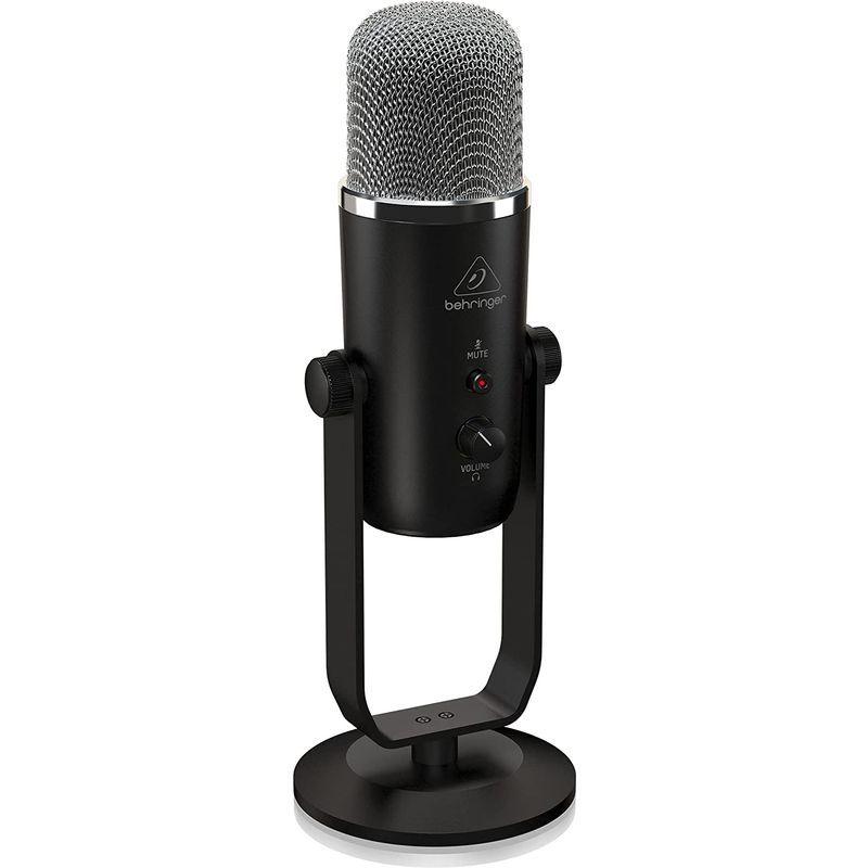 公式 Usbオーディオインターフェース搭載 Usbコンデンサーマイク Behringer オールインワン Big ヘッドフォンアウト 選べる指向性 コンデンサーマイク Situr Mitur Gob Do