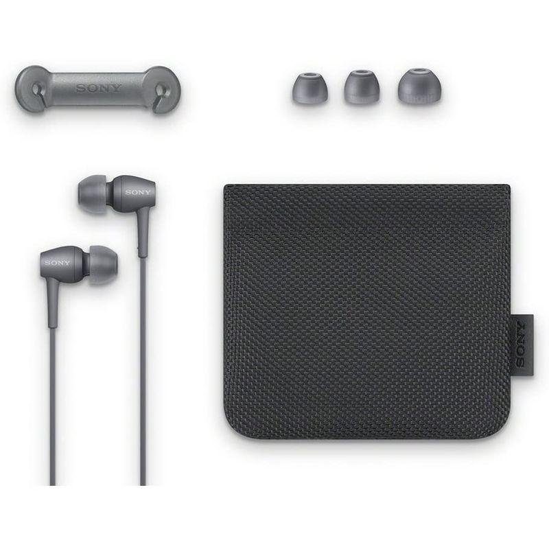 【〜6/6まで出品】 ソニー イヤホン h.ear in 2 IER-H500A : ハイレゾ対応 カナル型 リモコン・マイク付き 2017年モデル グレイッシュ 【2129077633】(11240円)