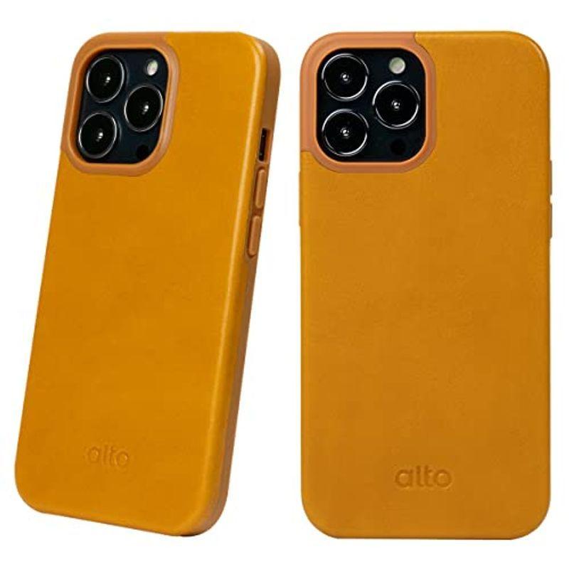 生まれのブランドで Original Alto 360 (キャラメル) レザーケース イタリア製 本革 耐衝撃 Pro 13 iPhone iPhone用ケース