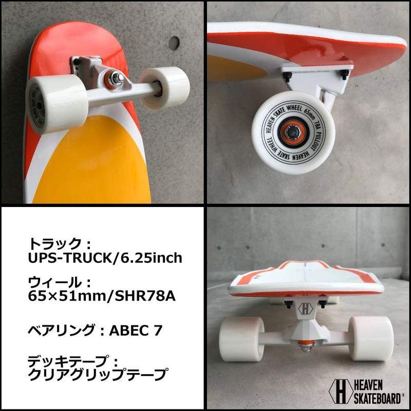 【値下げ・名盤】 HEAVEN SKATEBOARD サーフスケートボード Manhattan31 サーフィンオフトレ アウトレット品… 【3313487362】(17493円)