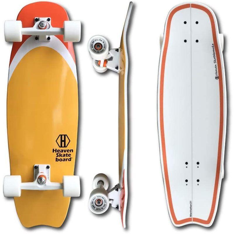 【値下げ・名盤】 HEAVEN SKATEBOARD サーフスケートボード Manhattan31 サーフィンオフトレ アウトレット品… 【3313487362】(17493円)