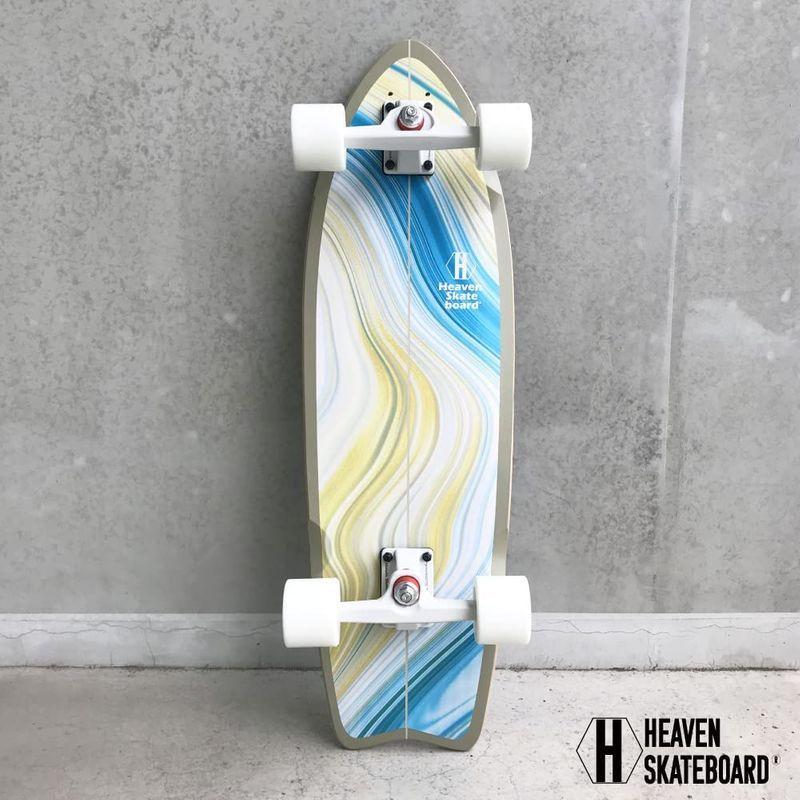 サーフスケートボード HEAVEN SKATEBOARD CLIFFS30 サーフィンオフトレ HEAVEN SKATEBOARD CLIFFS30 サーフィンオフトレ