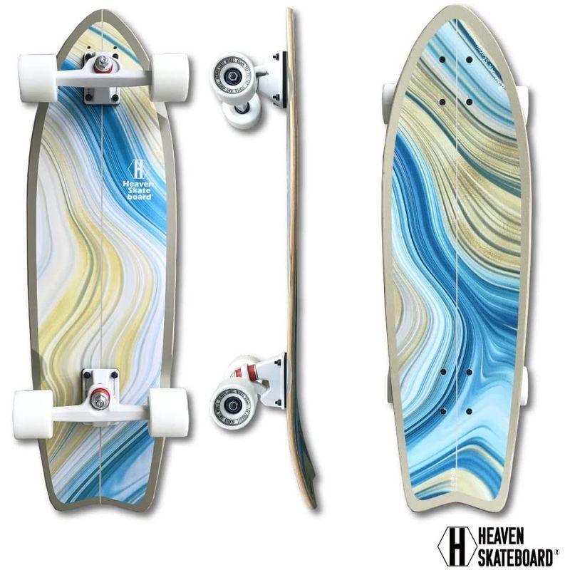 サーフスケートボード HEAVEN SKATEBOARD CLIFFS30 サーフィンオフトレ HEAVEN SKATEBOARD CLIFFS30 サーフィンオフトレ