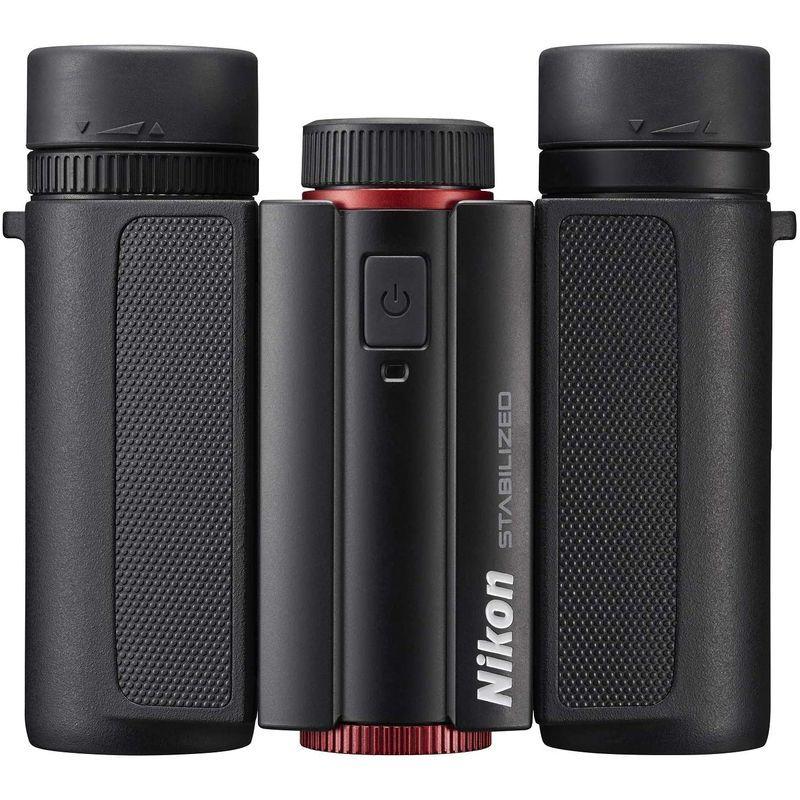 お買い得！ Nikon 防振双眼鏡 10x25 STABILIZED RED 手ブレ補正付き 10倍25口径 レッド STB10X25RD 【XUR1093739389】(38881円)
