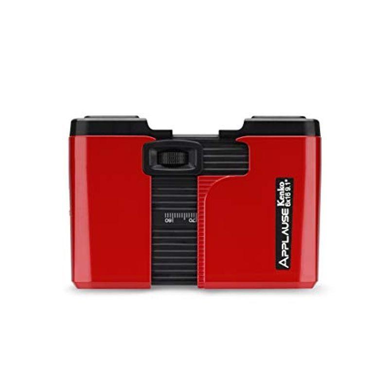 ケンコー 双眼鏡 APPLAUSE アプローズ 6×16 ケンコートキナー KENKO TOKINA スリム 超軽量 (レッド)