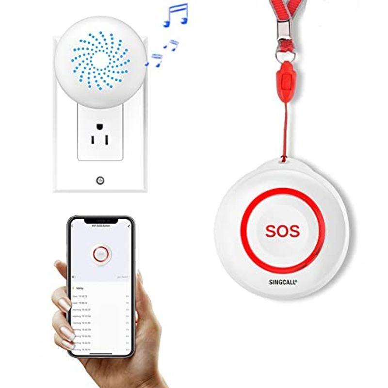 SINGCALL 緊急ボダン ナースコール 介護ベル 介護 コール 呼び出しベル 防水 高齢者個人用 SINGCALL 緊急ボダン ナースコール 介護ベル 介護 コール 呼び出しベル 防水 高齢者個人用