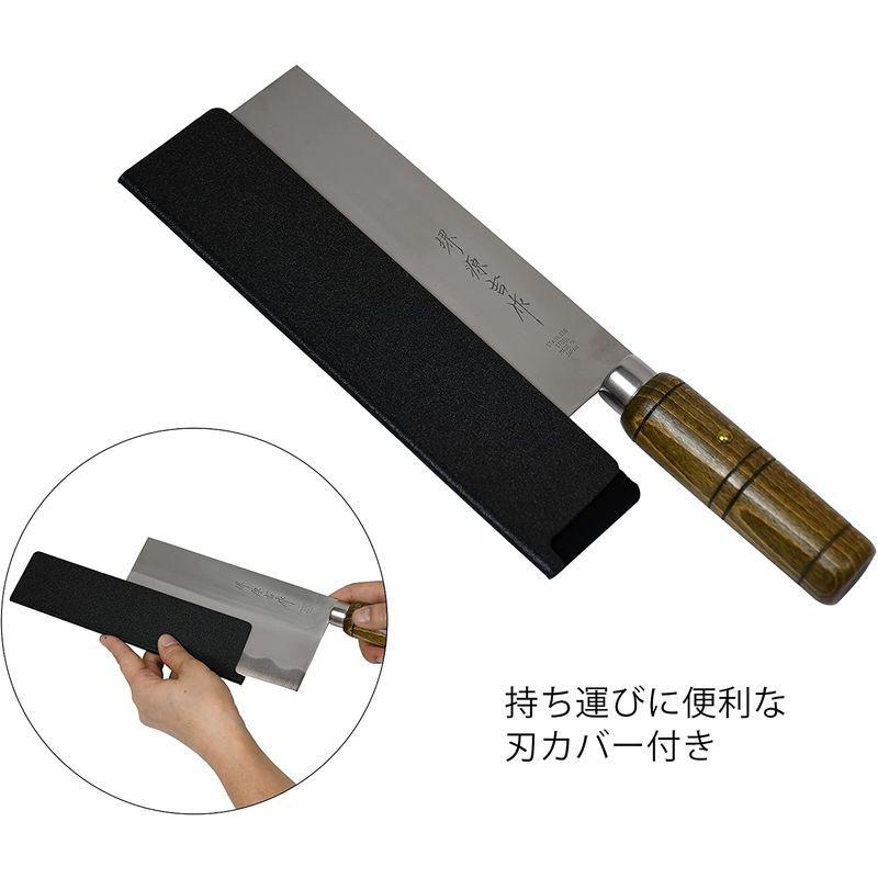 ファッション通販 堺源吉 日本製 中華 包丁 175mm ステンレス 太鼓柄