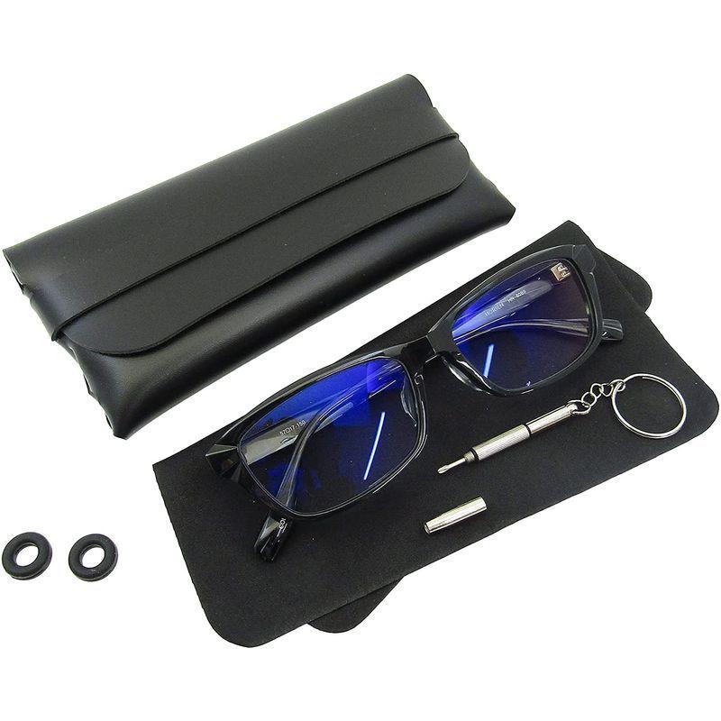 大きい サイズ フレーム 伊達 スクエア 眼鏡 かっこいい スクエア セル フレーム Pcメガネ Pc メガネ グリーン ブラック ブルーライトカット ビッグサイズ きんもくせい Uv