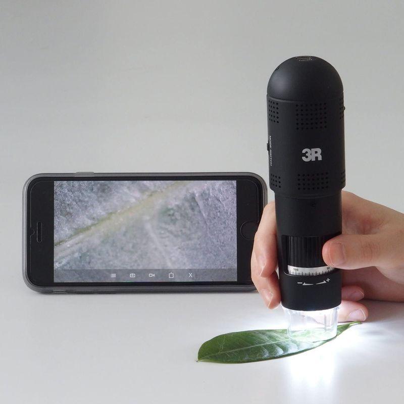 高評価続出！ 3R スリーアールシステム WIFI接続デジタル顕微鏡 3R-WM21720 【2229033037】(11768円)