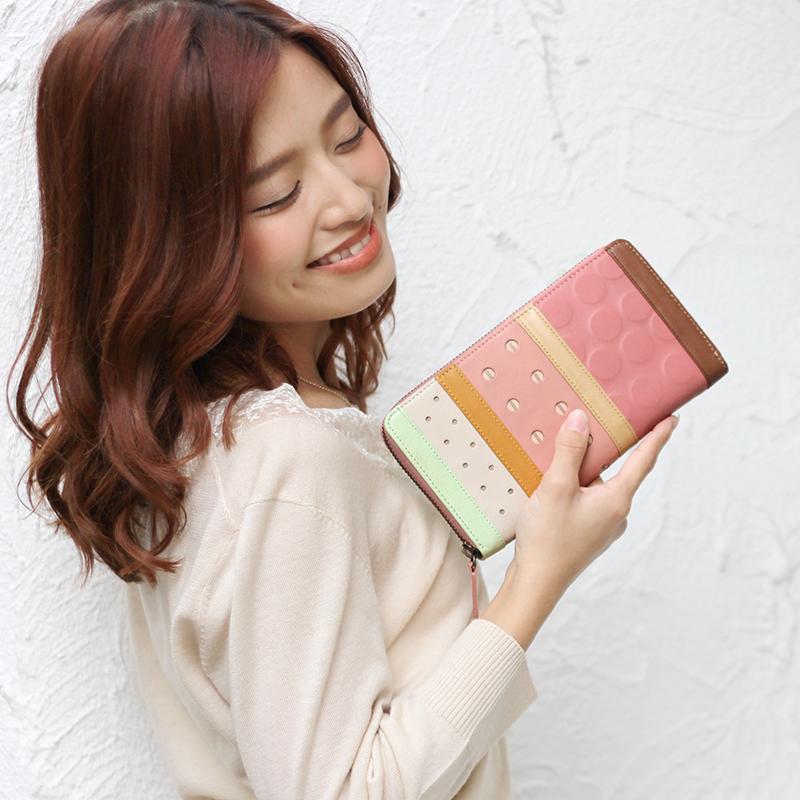 累計販売2万枚突破 長財布 レディース 財布 本革 小銭入れ 人気 ラウンドファスナー 革 人気定番 Dentalprovidence Com