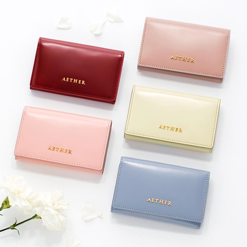 Aether カードケース 名刺入れ レディース 日本製 コードバン 高級革 ディアマン プレゼント ブランド エーテル P Aether Yahoo 店 通販 Yahoo ショッピング
