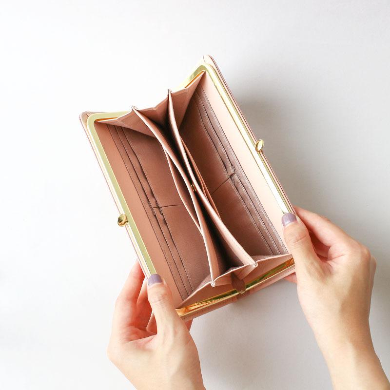 公式 グッズ AETHER 長財布 がま口 レディース イタリア製 クロコ型押しレザー 「ニナ」がま口長財布 ブランド エーテル 【2600258533】(13728円)