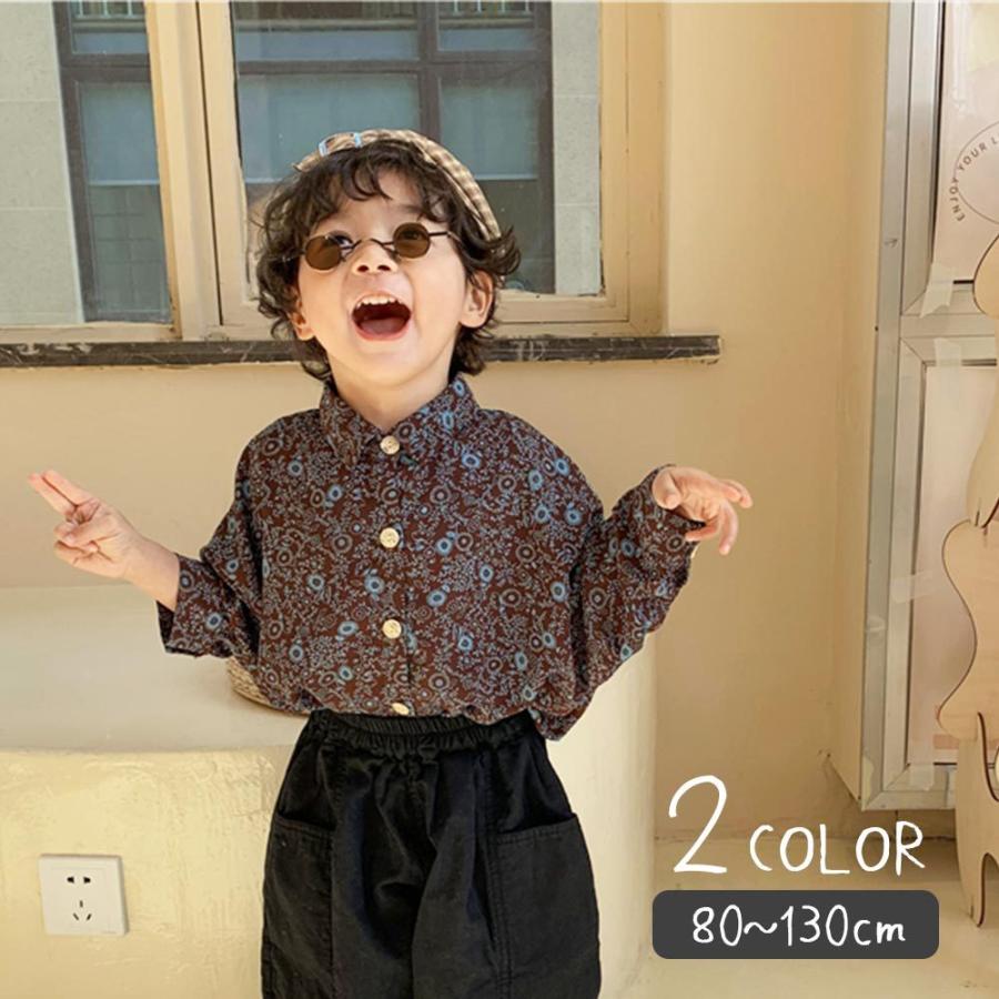 キッズ 男の子 トップス 長袖シャツ 長袖 レトロ シャツ 韓国子供服 おしゃれ かっこいい ベビー服 子供服 売れ筋がひ贈り物