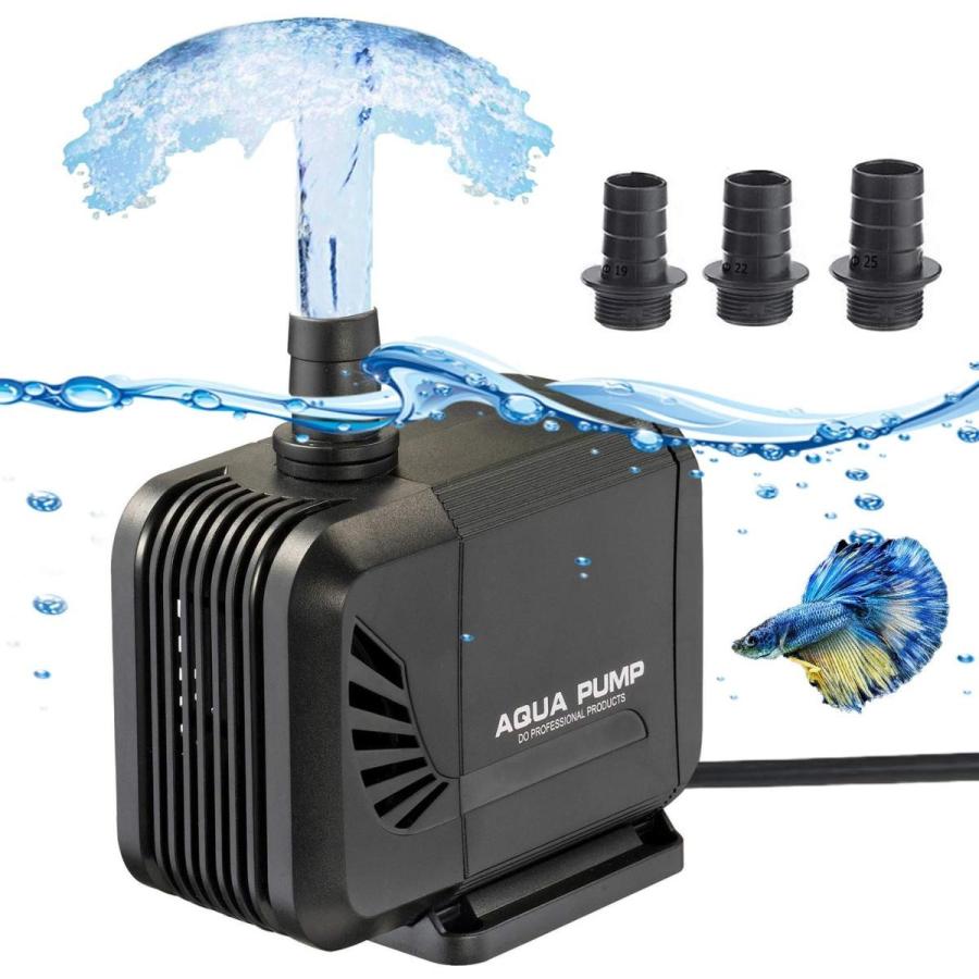 Magicyoyo 660 Gph 2500l H 35 W 水中ウォーターポンプ 超静かな噴水水ポンプの魚タンク 池 水槽 水耕栽培 Aquaponics Statuary インライ Kintera Shop 通販 Yahoo ショッピング