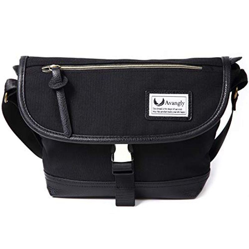 Avangly メンズファッション Kingcupのavangly ミニメッセンジャーバッグ ショルダーバッグ 斜めがけ メンズ ブラック ブラック ならショッピング ランキングや口コミも豊富なネット通販 更にお得なpaypay残高も スマホアプリも充実で毎日