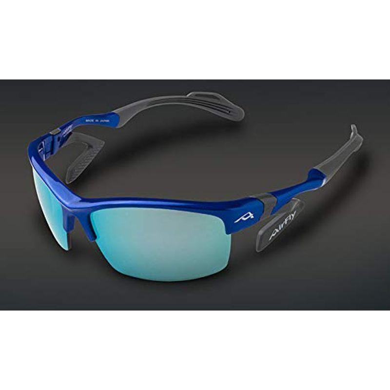 最新の激安 Airfly エアフライ ノーズパッドレススポーツサングラス Af 303 C 3 新サイドパッド搭載 ブルーフレーム ミラーレンズ Af 超美品 Vitalmed Com Py