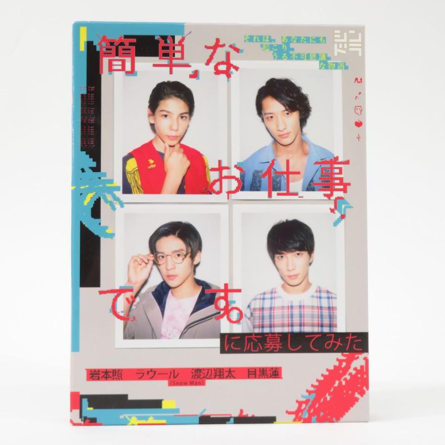 DVD 簡単なお仕事です。に応募してみた DVD-BOX 岩本照 ラウール 渡辺 