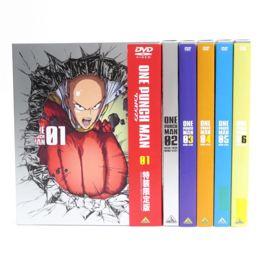 DVD+CD ワンパンマン 特装限定版 1巻〜6巻 セット ※中古 : 019s-240719 
