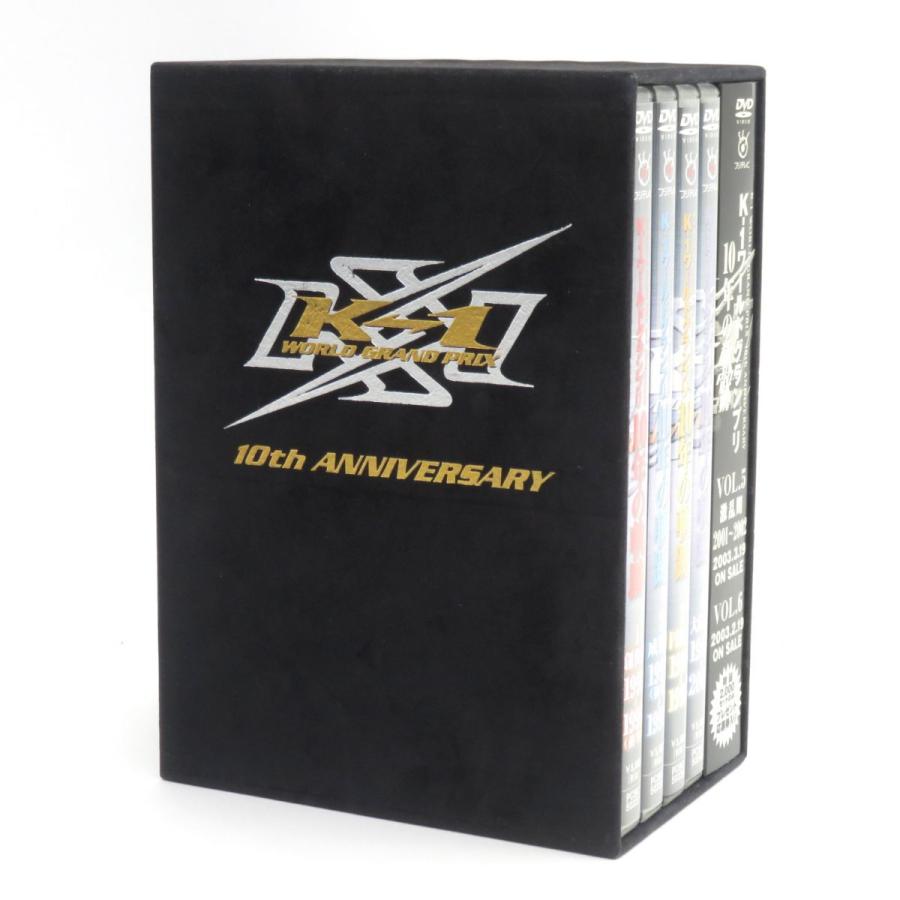 DVD K-1 ワールドグランプリ 10年の軌跡 Vol.1〜Vol.4 収納BOX付き 